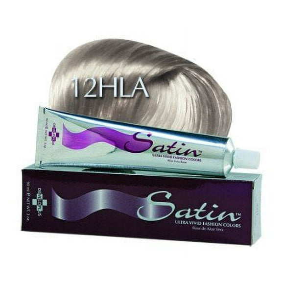 Developlus Satin Color #12Hla High Lift Ash Blonde 3 Ounce (88ml) (6 Pack)