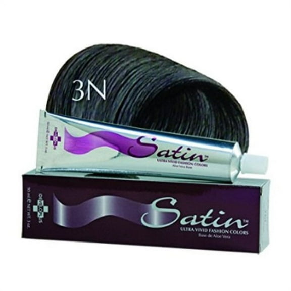 Developlus Satin Color #3N Dark Brown 3 Ounce (88ml) (3 Pack)