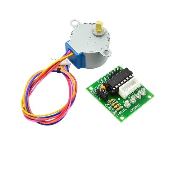 Development Boards ULN2003 Stepper Motor Driver and 5V Stepper Motor LED Light Standard Plug Connection