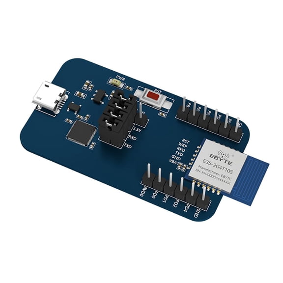 Development Test Board TLSR8208 2.4G Serial Port Transparent Transmission E35-2G4T10S-TB Low Power Long Distance