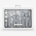 thumbnail image 1 of ezpz Developmental Utensil Set (Pewter), 1 of 32