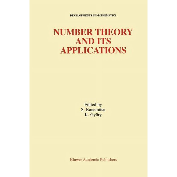 Developments in Mathematics Number Theory and Its Applications, Book 2, (Paperback)