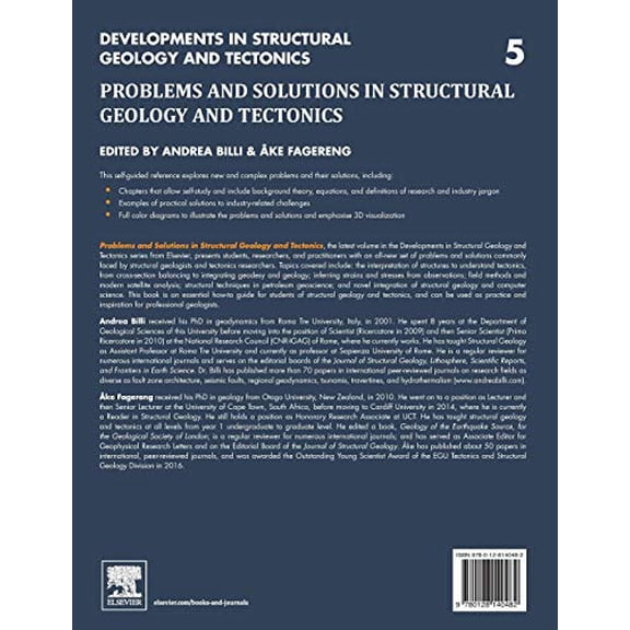 Pre-Owned Developments in Structural Geology and T Problems and Solutions in Structural Geology and Tectonics: Volume 5, Book 5, (Paperback)
