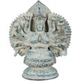 thumbnail image 1 of 8" Devi Chandi In Brass | Handmade | Made In India, 1 of 3
