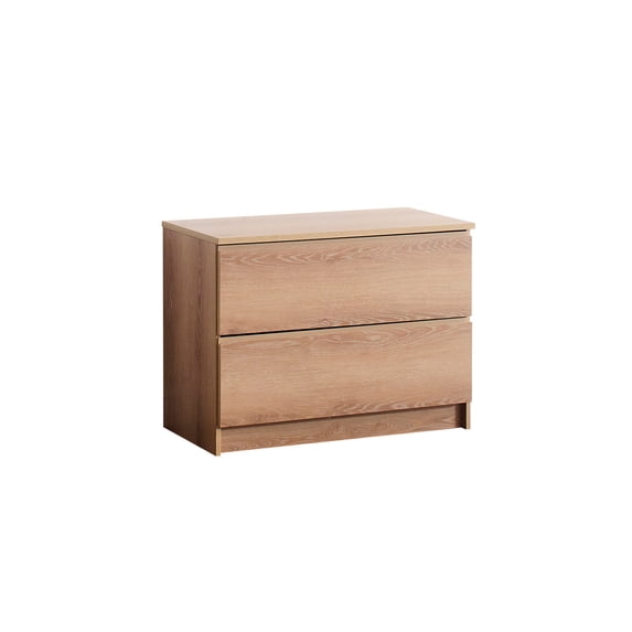 Klair Living Devi Oak Wall Mounted Walk in Wood Closet System