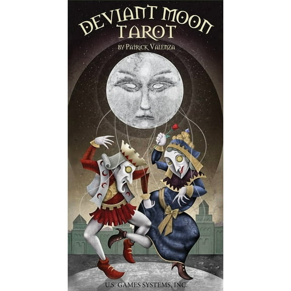 Deviant Moon Tarot Deck: 78-Card Surreal Tarot for Divination, Shadow Work & Dream Journaling, (Hardcover)