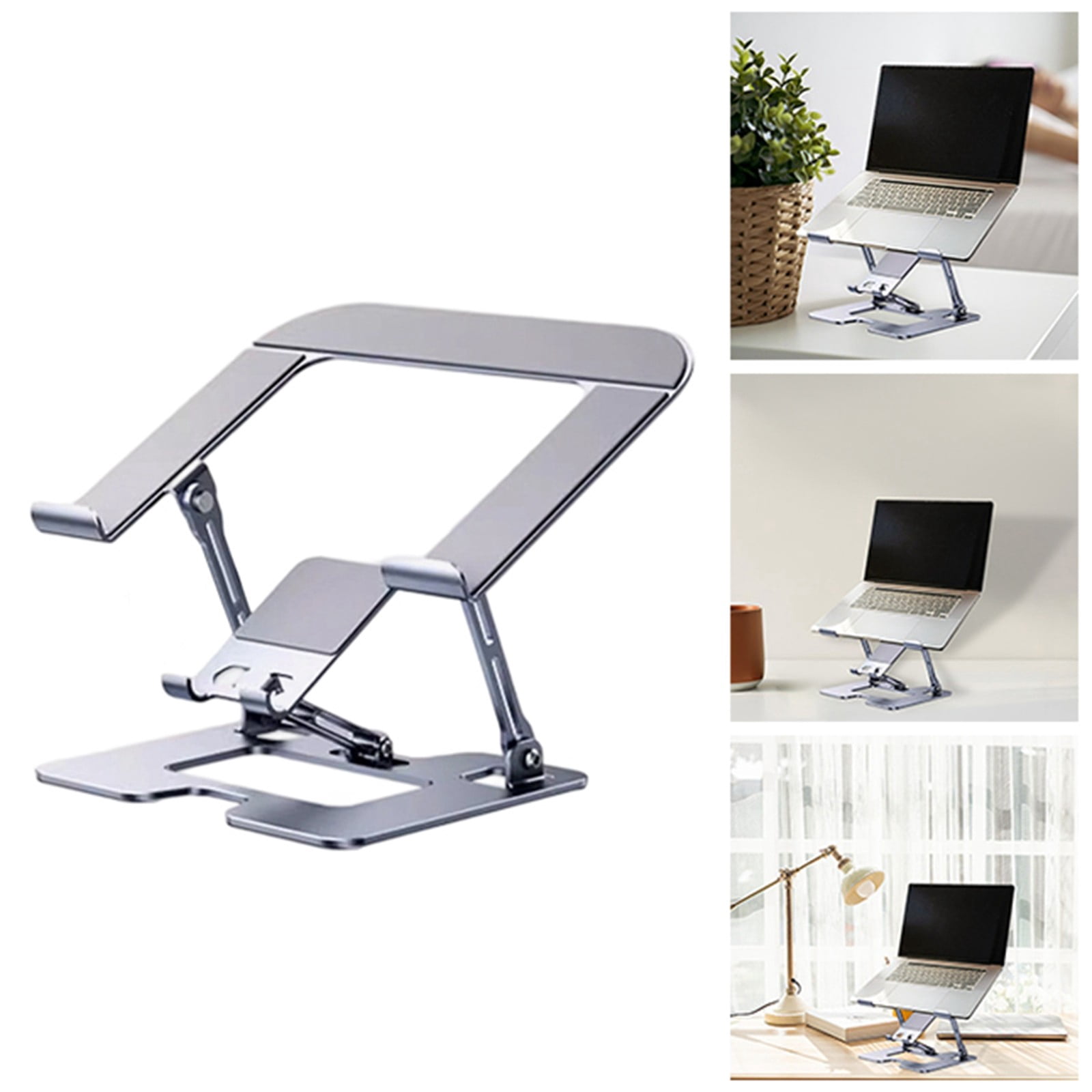 Device Aluminum Alloy Folding Laptop Stand Portable Vertical Support Bracket For Notebook Computer And Mobile Phone Holder