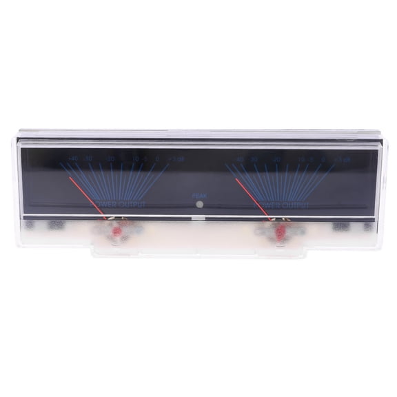 Device Bike VU-Ammeter DB-Meter with Lamp Bulb Power Discharge Mechanical Flat Meter with-Backlight High