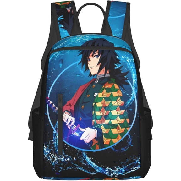 Devil Blade Cartoon Lightweight Laptop Backpack Student Bookbag Travel Bags Daypack Schoolbag Rucksack Style-21