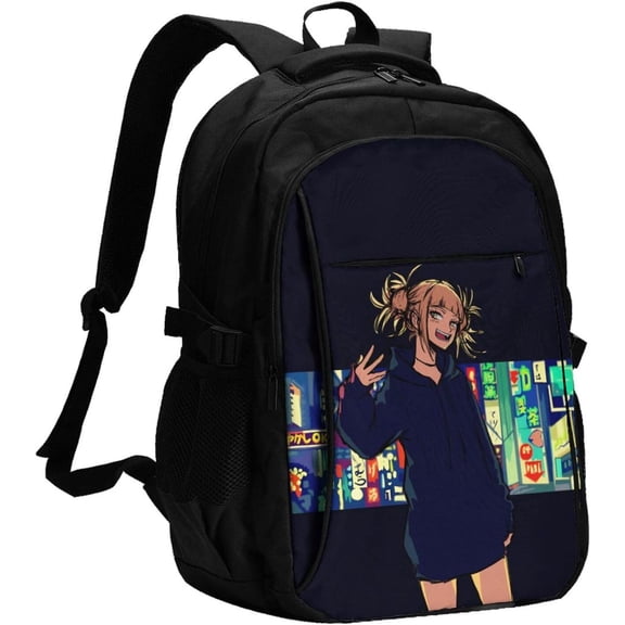 Devil Blade Cartoon Lightweight Laptop Backpack Student Bookbag Travel Bags Daypack Schoolbag Rucksack Style-59