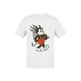 thumbnail image 1 of Devil Cartoon with Red Suspenders Men's T-shirt, 1 of 3
