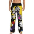 thumbnail image 1 of Devil Cuphead Mugman Men's Pajama Pants With Pockets Lounge Fashion Cozy Daily Sleep Pants Sleepwear, 1 of 8