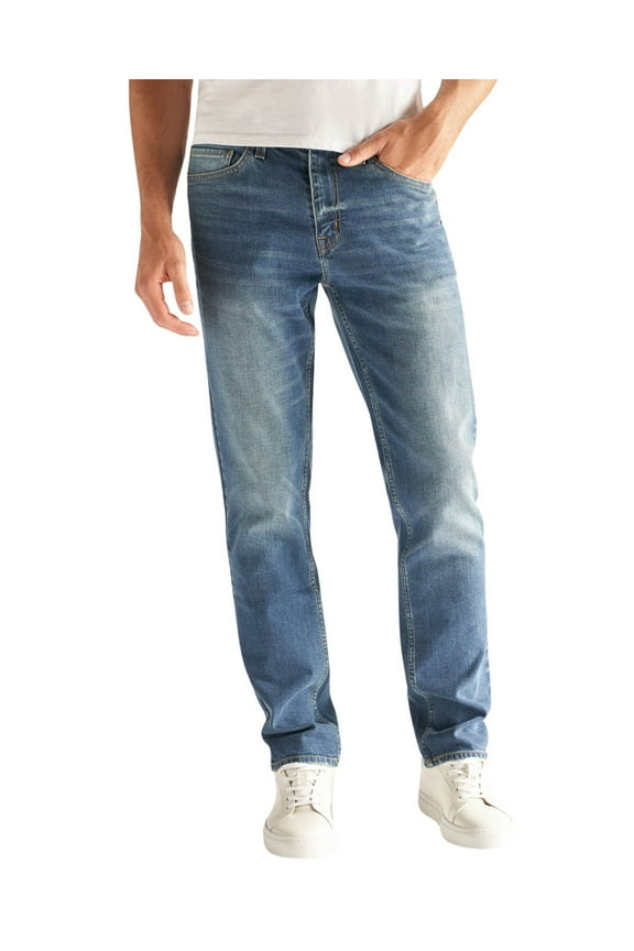 Men's Devil-Dog Ash Core Light Wash Slim Straight Stretch - DD3001 32W x 30L US