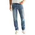 thumbnail image 1 of Devil-Dog Dungarees Men's Devil-Dog Ash Core Light Wash Slim Straight Stretch Light Wash 38W x 30L  US, 1 of 4