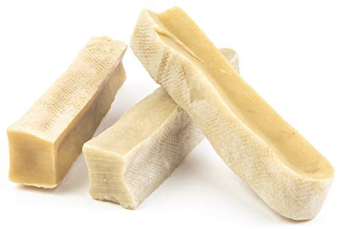 Devil Dog Pet Co Himalayan Yak Cheese Dog Chews for Aggressive Chewers, Large, 3 Pack