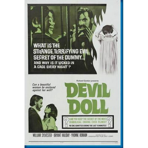Devil Doll Movie Poster 16x24 Poster Medium Art Poster 16x24 Unframed, Age: Adults, Rectangle Western Graphic