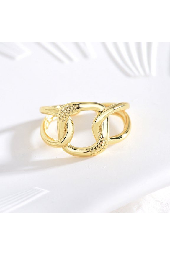 Devil Eye Ring Adjustable Opening Fashion Ring High Quality Copper Electroplated Ring for Men and Women