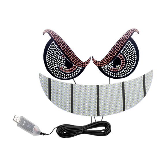Devil Eyes Light for Cars Windshield LED Demon Eye Lights Car Rear Window Light up Road Flicker USB Cool Gadgets for Car, Truck, SUVs