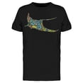 thumbnail image 1 of Devil Fish Shape T-Shirt Men -Image by Shutterstock, Male x-Large, 1 of 2