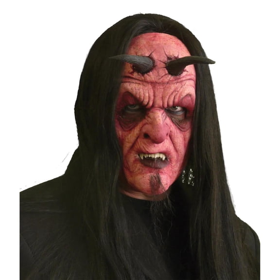 Devil Full-Face Foam Prosthetic Adult Halloween Accessory