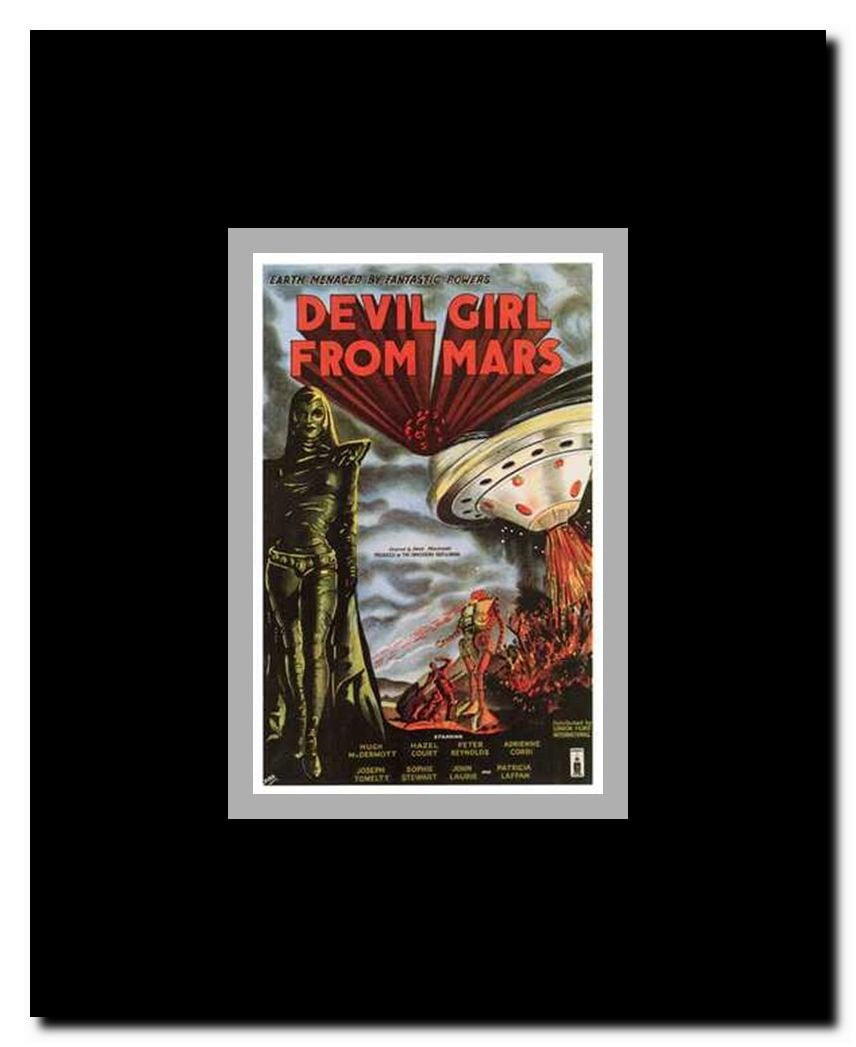 Devil Girl from Mars Framed Movie Poster