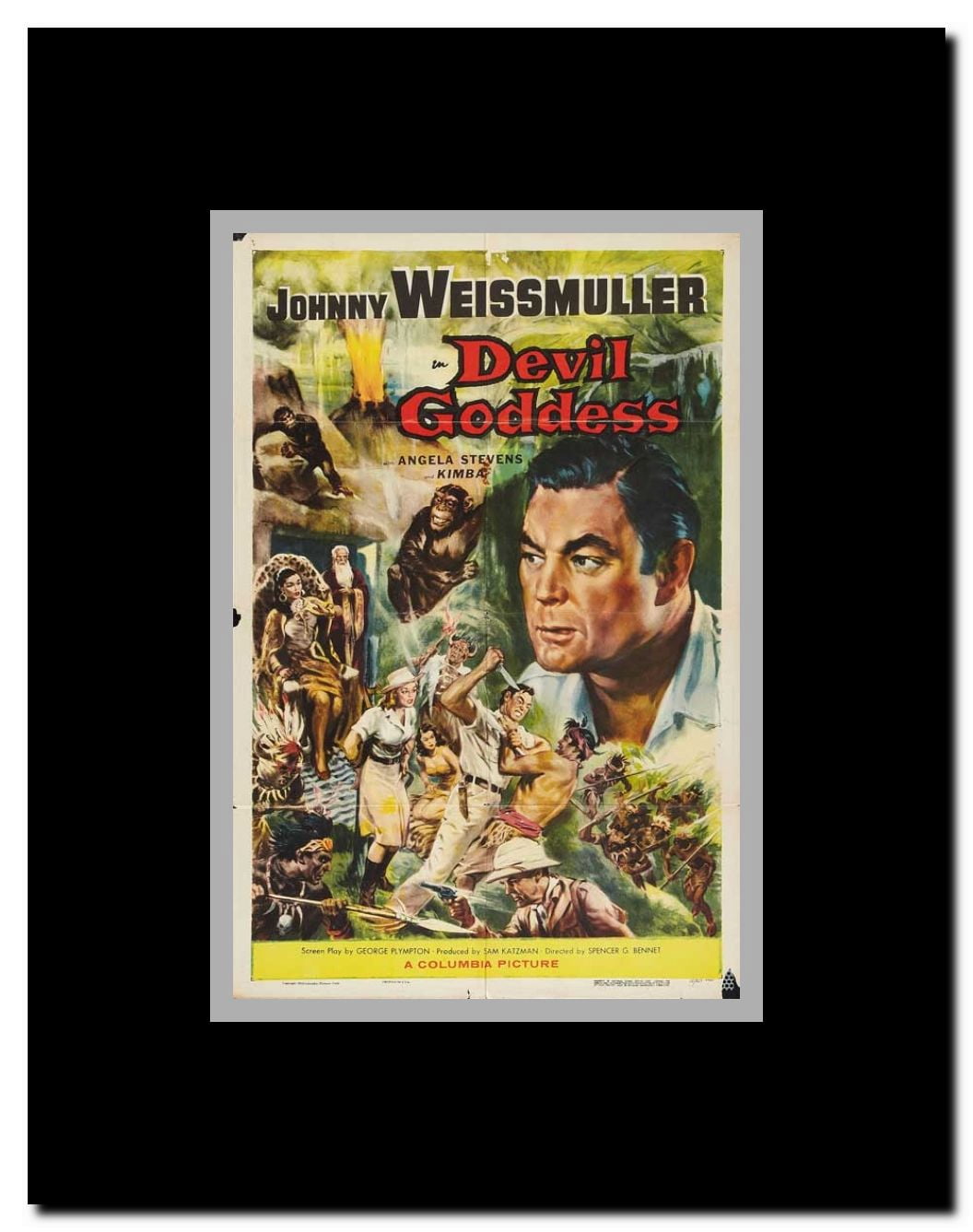 Devil Goddess Framed Movie Poster