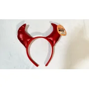 Devil Halloween Headband, Red Shiny 3+