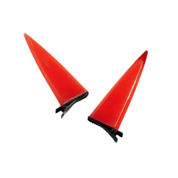 Devil Horn Barrettes Costume Hair Clip Family Gathering Party Supply