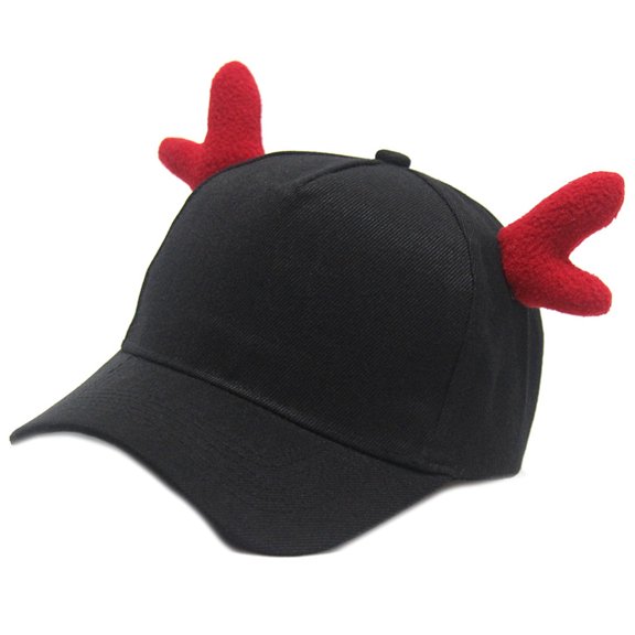 Devil Horn Baseball Hat for Adult Unisex Sunproof Hat for Outdoor Activity Sport Accessories Headwear for Street Wear