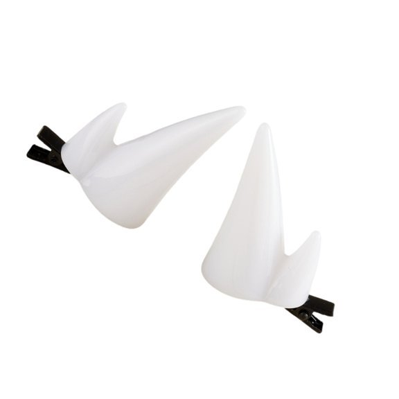 Devil Horn Hair Clip Head Accessory NonSlip Strong Hold Comfortable Barrette