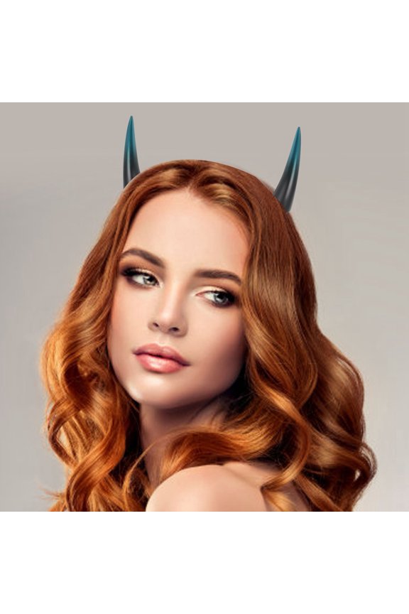 Devil Horns Hair Accessories, Secure Clip,On Design, Perfect For Cosplay Themed Looks