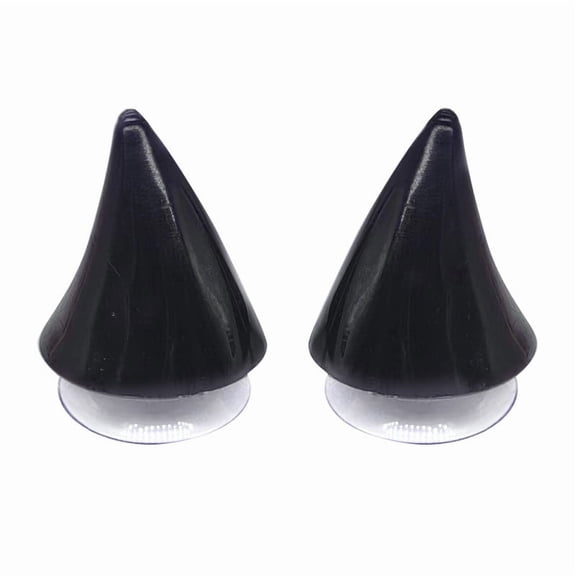 Devil Horns Suction Cup Accessories, Realistic 3D Helmet Decorations, Lightweight Halloween Costume Props, Perfect for Parties and Themed Events, Versatile DIY Dress-Up Solutions