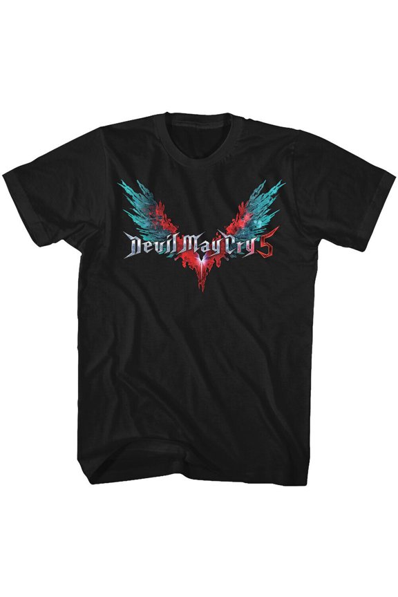 Devil May 5 Logo Capcom Video Game Men's T Shirt Gamer Merch