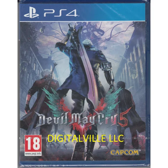 Devil May Cry 5 PS4 Brand New Factory Sealed