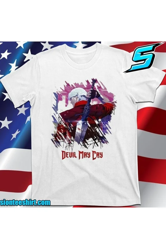 Devil May Cry Dante Oversized Faded T-Shirt | eBay