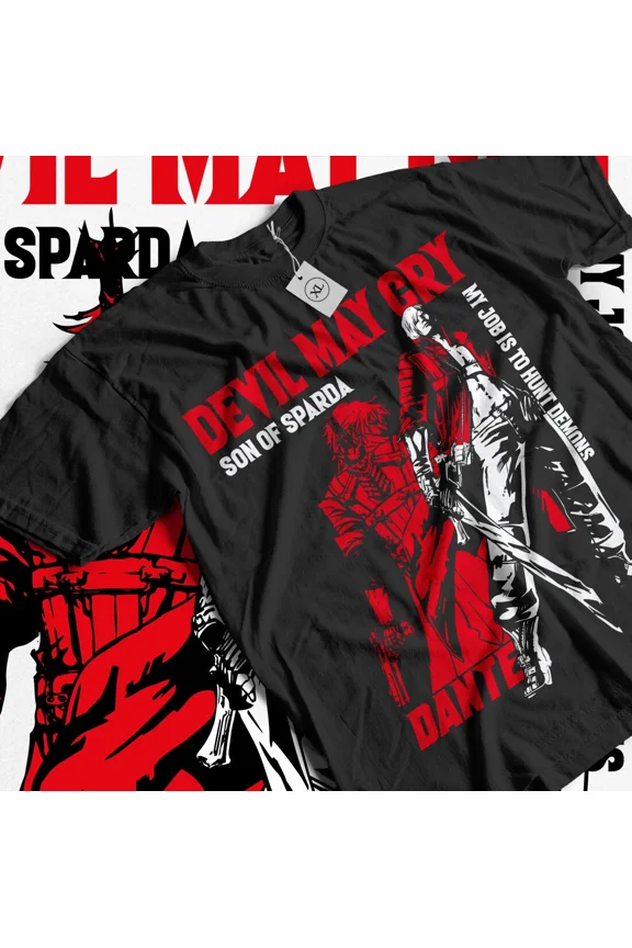 Devil May Cry Dante T-Shirt Unisex Shirt All Size