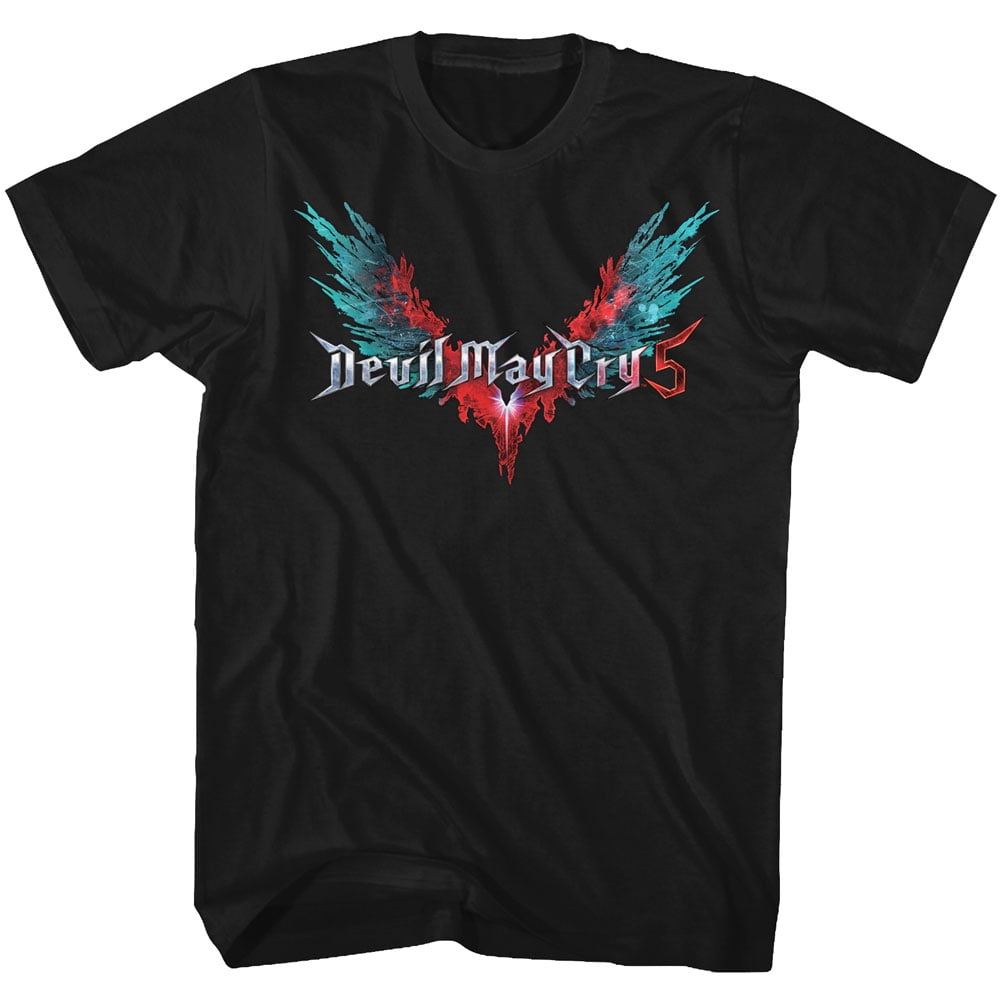 Devil May Cry Logo Tees Black Adult T-Shirt - Walmart.com