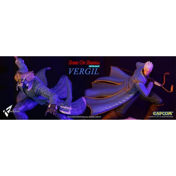 Devil May Cry Sons of Sparda Diorama Statue - Vergil