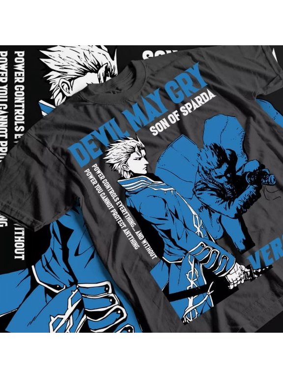 Devil May Cry virgil Unisex Men's Cotton T-Shirt All Size