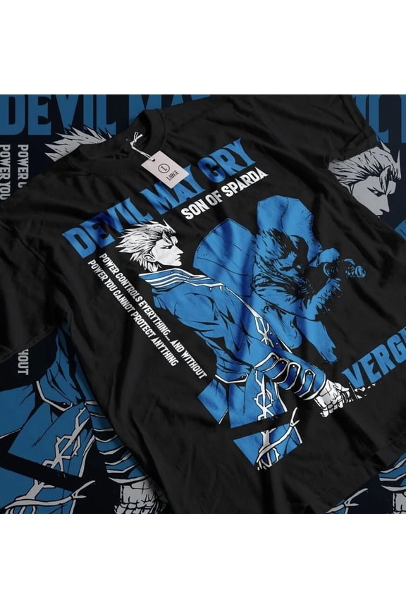 Devil May Cry virgil Unisex Men's Cotton T-Shirt All Size