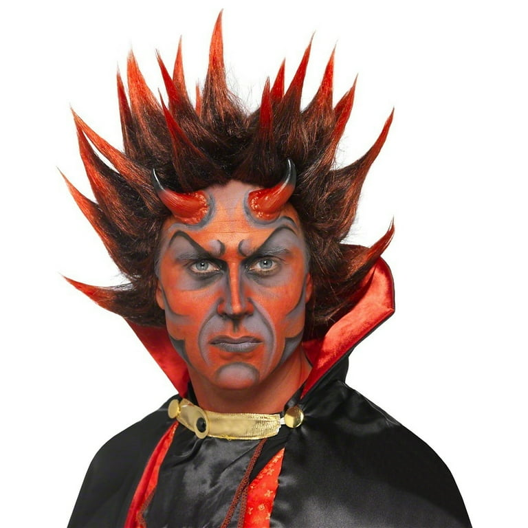 Devil Punky Wig Adult Red Devil Punky Wig Adult Red
