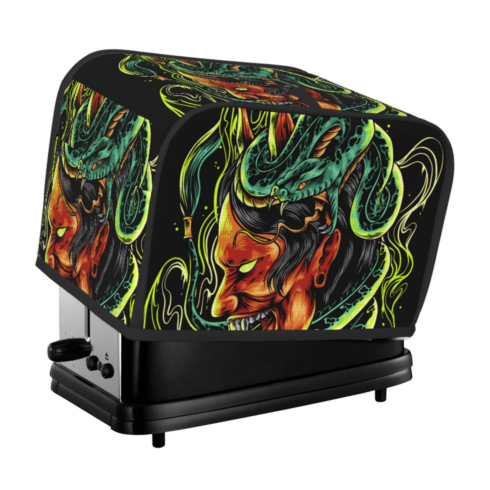 Devil Snake Demon Japanese 2 Slice Toaster Cover Bread Maker Dust ...