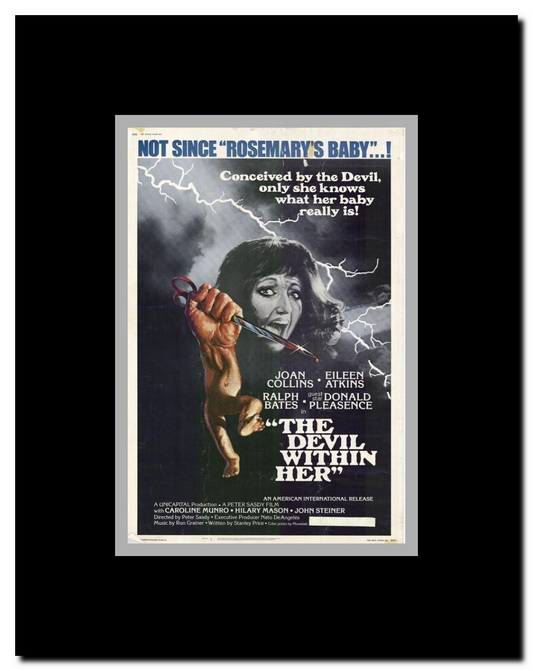 Devil Within Her Framed Movie Poster