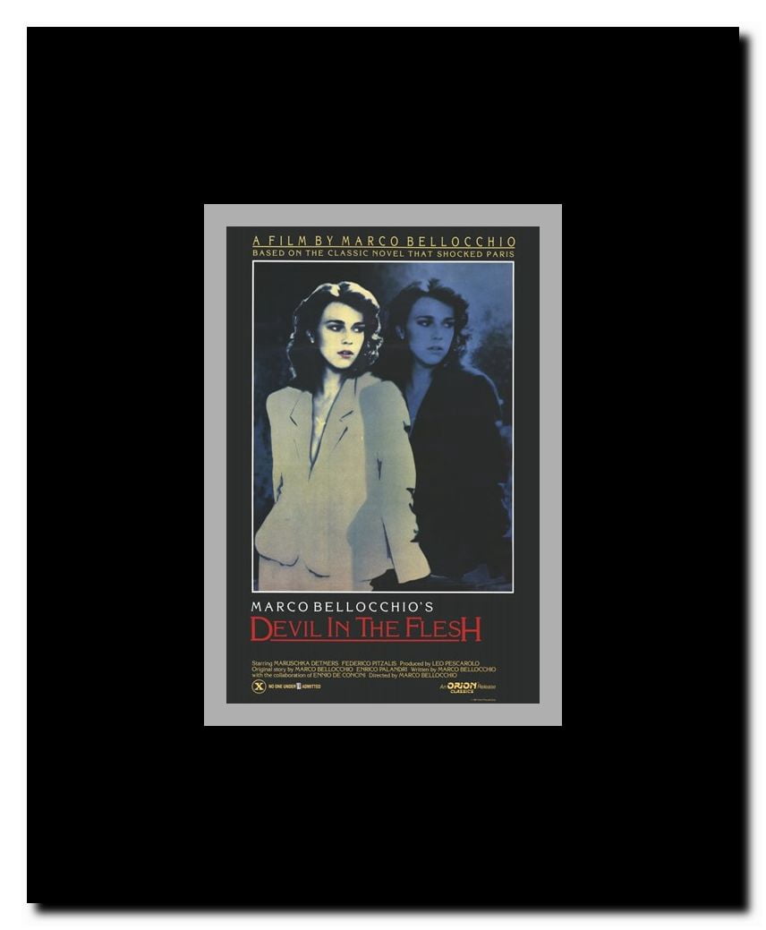 Devil in the Flesh Framed Movie Poster