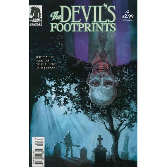 Devil's Footprints, The #2 VF ; Dark Horse Comic Book