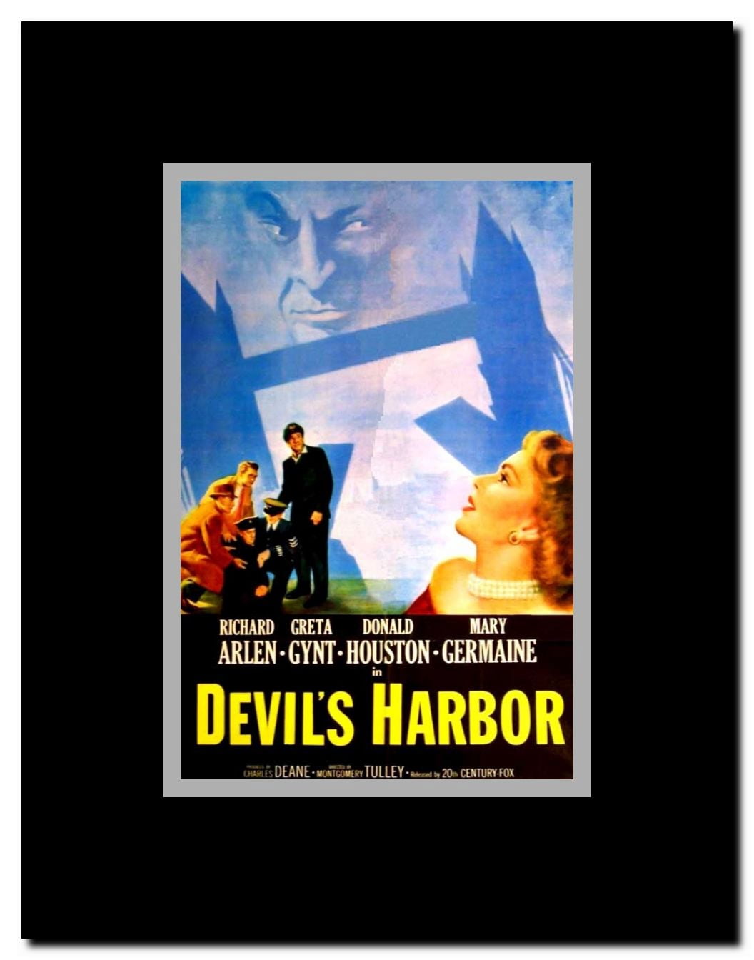 Devil's Harbor Framed Movie Poster
