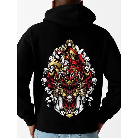 Devil's Head Hoodie hoodies fire skeleton men long sleeve black Cool Hoodies , Funny Hoodies , Sweatshirt pullovers dames idk 3d Retro Unisex Shirt Crewneck tshirts Basic Unisex Shirt Printed tshirts