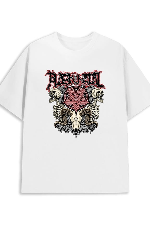 Devil's Horns Tee men's 180G 100% Cotton white Funny Unisex Shirt Printed tshirts Trendy Unisex Shirt Graphic Tee tshirts Original Unisex Shirt Printed tshirts
