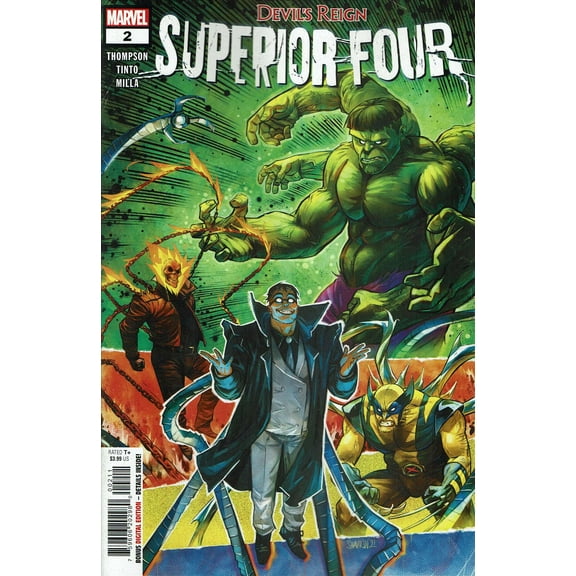 Devil's Reign: Superior Four #2 VF ; Marvel Comic Book