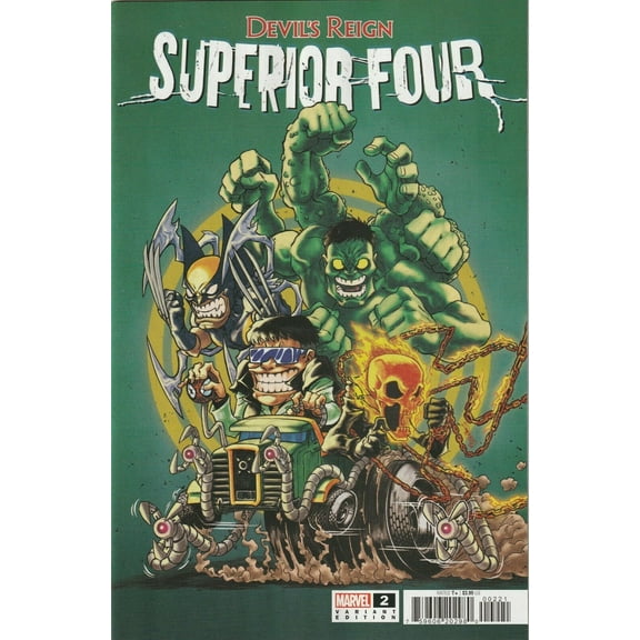Devil's Reign: Superior Four #2A VF ; Marvel Comic Book